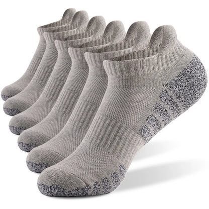 3pairs thickened towel bottom running socks mesh boat socks non-slip breathable sports socks Low cut Men's socks Women's socks