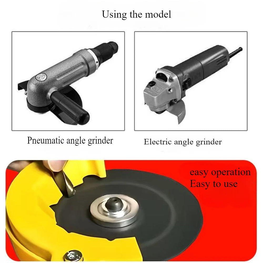 Portable Plastic bracket for angle grinder drill bit Milling/Twist Impact Drill Bit Sharpener, Household Grinding Tools